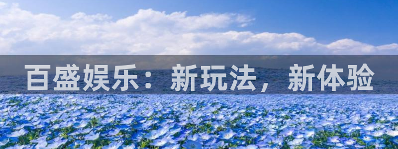 公盈聚富：百盛娱乐：新玩法，新体验